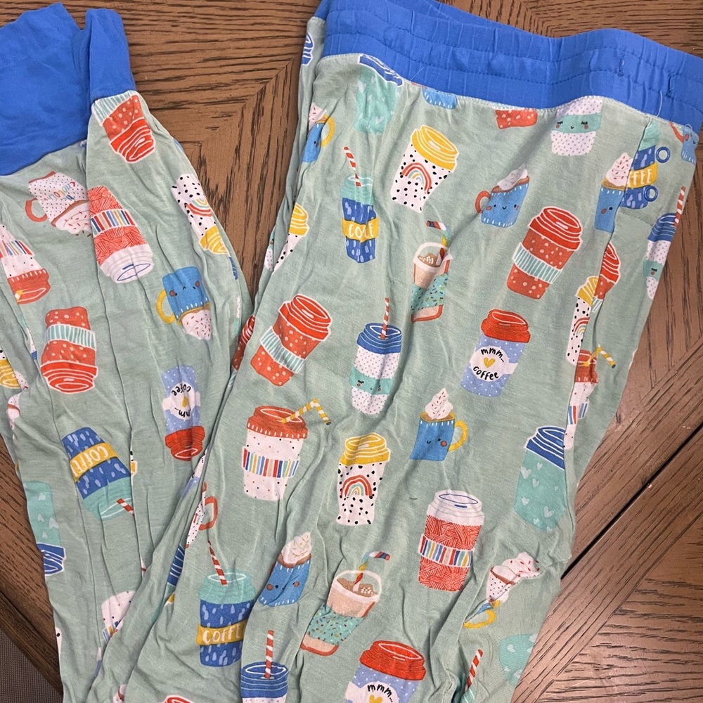Colorful Kids Pajamas with Fun Mug Print